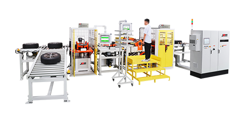 車輪總成全自動平衡流水線 車輪總成全自動平衡流水線